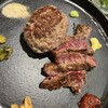 肉屋のハンバーグと炊きたての米