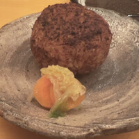 てしごと 是歩 - 焼きおにぎり(仙台味噌、小)