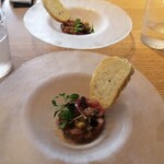 La Prima Pagina - マグロ＆茄子のタルタル♪