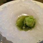 Noma - フェンネル、生帆立のソース（烏賊の料理用）