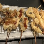 天串と海鮮の店 はれ天 - 串揚げ色々