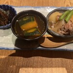 小割烹おはし  - おばんざい3種