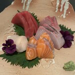 天串と海鮮の店 はれ天 - 刺身盛り