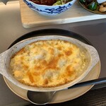 おうちカフェ 小鳥文庫 - ランチについてる野菜のグラタン