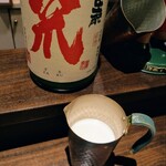 居酒屋 もともと - にごり純米、無濾過原酒。これは最高に自分好みでした！