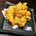 居酒屋 もともと - 山梨とうもろこしのかき揚げ（￥850）
