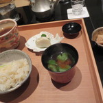 日本料理 晴山 - お食事です。