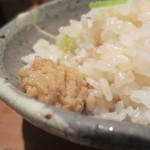 日本料理 晴山 - ご飯にとても良く合うもの。