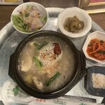 コリアンキッチン シージャ - 料理写真:参鶏湯定食 ¥1,500