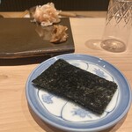 307986424 - ノリ・アンド・ウメ・ウイズ・ミョーガ、いいねえ