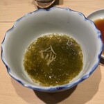 307986425 - もずく酢で乾いた喉を潤す。ビア要らず