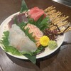 進吉 - 刺身の盛り合わせ(中)