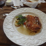 レ・セパージュ - Aランチ（3品からチョイス）若鶏のロースト　ガーリック風味