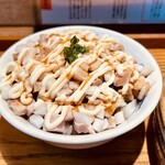 もちだや - マヨチャーシューご飯