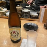 魚ト日本酒あたらよ - 赤星置いてる店って大体美味しい