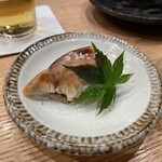 魚ト日本酒あたらよ - フグ白子の炭焼き