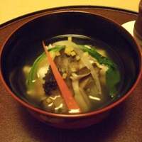 銀座 小十 - ゆずの香りがきわだつ