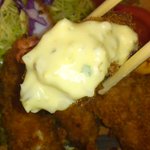 とんかつ太郎 - イカさん2口目　タルタルでいきます☆