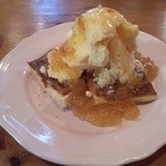 ワッフル/マーマレード(800円)