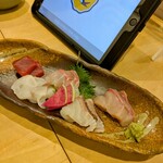 ツバメヤ - お刺身5種盛合せ 1580円