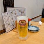 ツバメヤ - 生ビール 580円