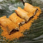 南方中華料理 南三 - 黄色い粉はからすみ。白いごはんほしい。