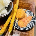 大阪串かつ てん家わん屋 - アスパラ
