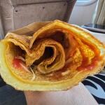 喫茶かもめモカ - その日のクレープ(これがガチで激うま)