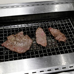 俺の焼肉 - 牛タン&ハラミランチ180g