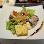福寿館 - 前菜もちゃんと美味しい