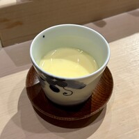 鮓 村瀬 - 梅干しの茶碗蒸し