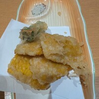 おやじ最後の握り 別邸 - トウモロコシの天ぷら