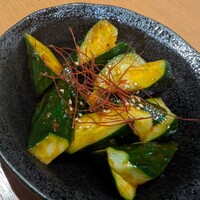 おやじ最後の握り 別邸 - ピリ辛きゅうり