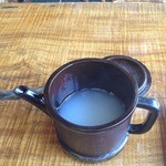 竹やぶ - 2014/09/09 そば湯