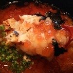 稲荷町髙はし - 【したどん2014】生いくらの温かいあんかけ丼　鮭のハラス焼き(2000円)