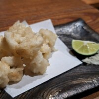 りょうりや 御旅屋 - ハモの天ぷら