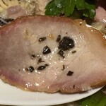 らぁ麺や 嶋 - このチャーシューも美味い