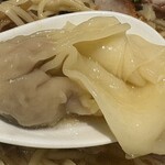 らぁ麺や 嶋 - このワンタンも芸術品