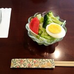 れすとらん オールディーズ - サラダはさっぱり系ドレッシングで◎❗