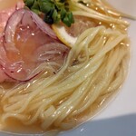 麺家 たけ田 - 麺の感じ