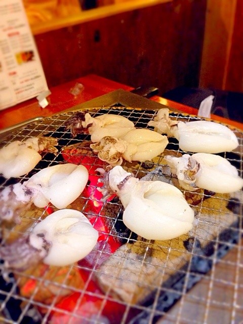 安安の新しい使い方のご提案 プチ紋甲イカをつまみに濃いめの酎ハイをぐいぐいと By たなかつとむ 閉店 七輪焼肉 安安 歌舞伎町店 西武新宿 焼肉 食べログ