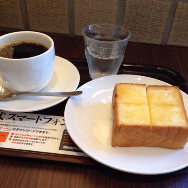 厚切りバタートーストモーニング By しゃぼんだま 上島珈琲店 東上野店 上野 コーヒー専門店 食べログ
