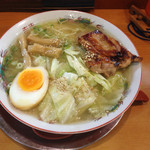 とんこつらーめん ひかり - 2014年8月26日火曜日限定
      完全無化調塩らーめん