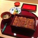 俺のうなぎ - 鰻重、お吸い物、お新香