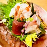 寿司 赤酢 如水 - 旬のお造り盛り合わせ