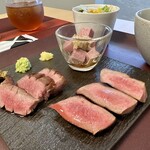 たんや神 - 〇3種盛り牛たん定食″白”…￥3,300円(税込)