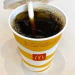 マクドナルド - ドリンク写真:アイス珈琲