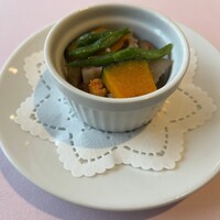 厳選洋食さくらい - ③帆立と野菜のガーリック焼き