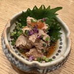 魚ト日本酒あたらよ - 自家製あん肝ポン酢