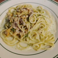 acero - アサリと青のりのクリームパスタ